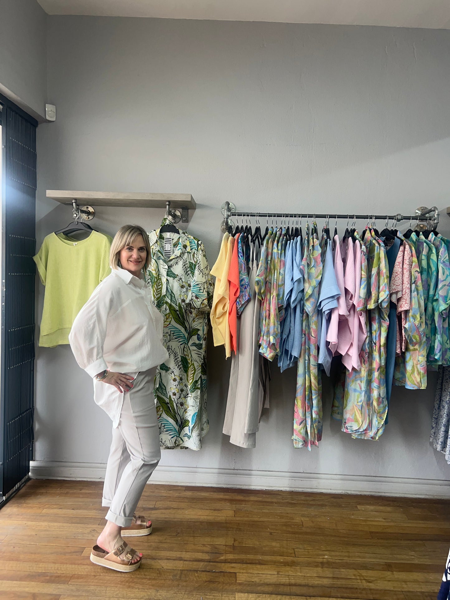 Oversize Shirt Off white Rayon